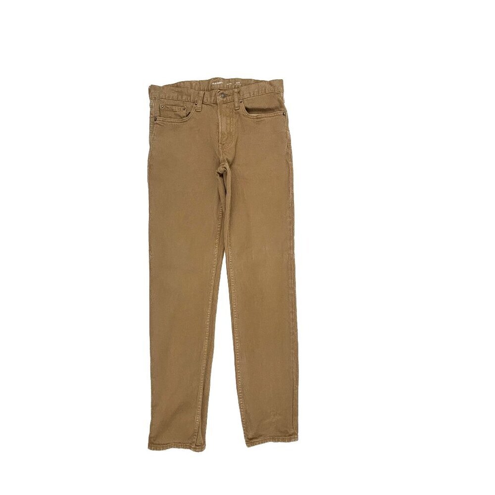 Old Navy Slim Men's size 30x32 Medium Wash Tan Beige Denim Jeans